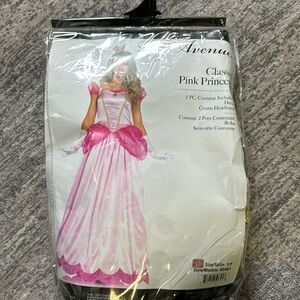 Adult small halloween princess peach costume